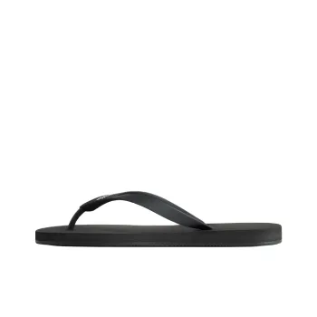 Balenciaga Abrasion Resistant Flip Flops Women's Black