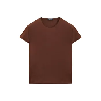 Massimo Dutti T Shirts Women's Brown