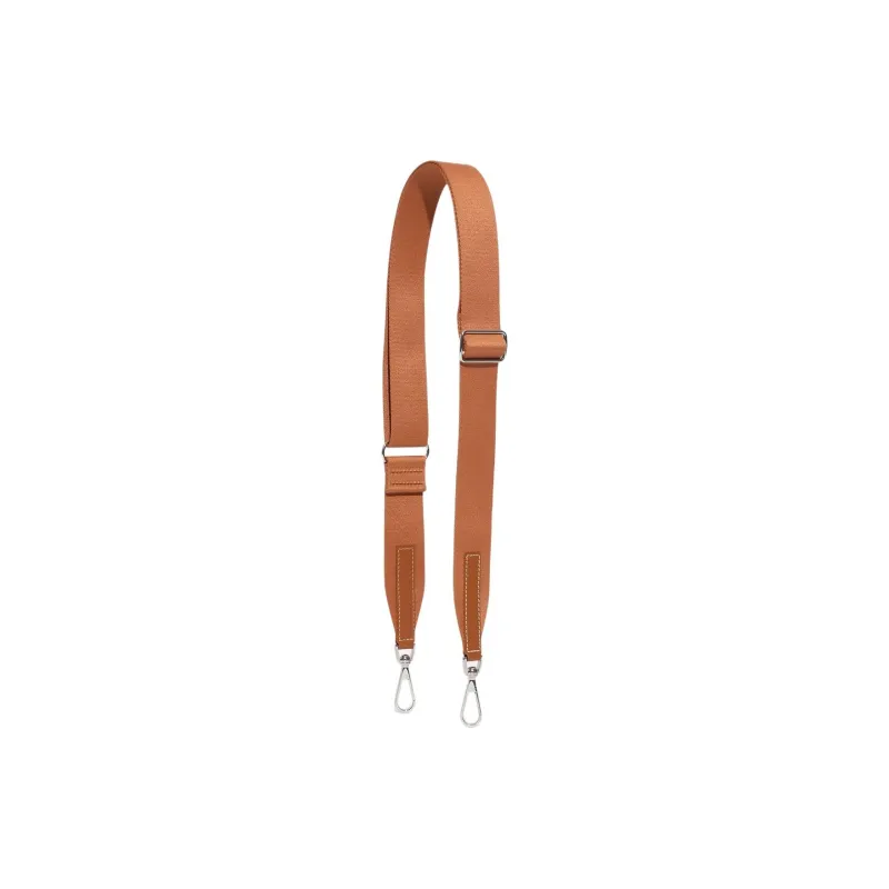 GOYARD SANGLE Polyester Cotton Blend With Clamecy Cow Leather Bag Strap Unisex Brown-0