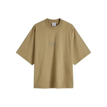 Vetements Logo Printed Crewneck T Shirt