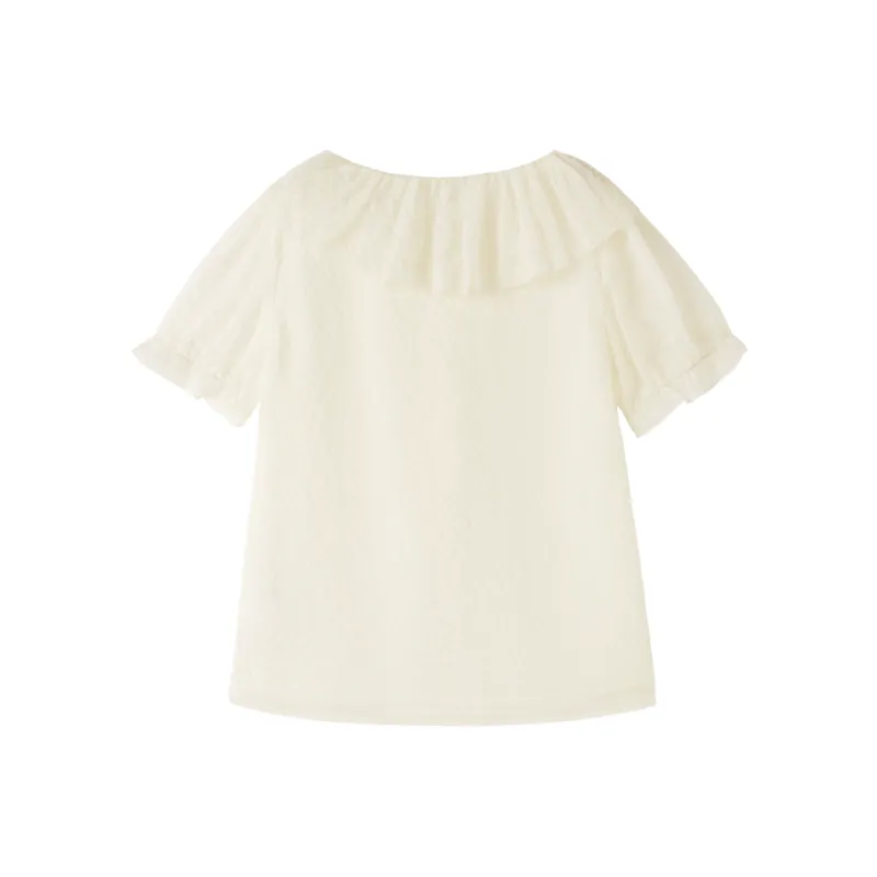 XIANGYING Chiffon Shirt Women's-1