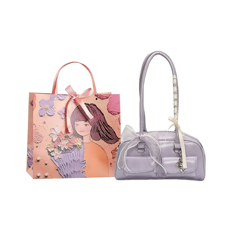 PARK DANCE PU Shoulder Bag Women's Multicolor-10