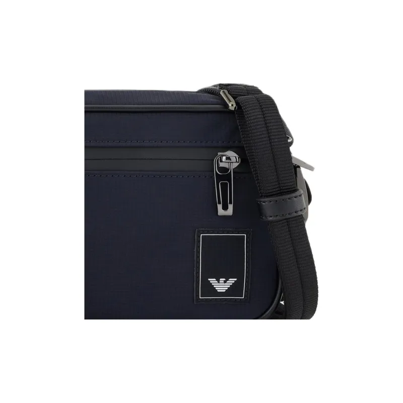 EMPORIO ARMANI Polyamide Shoulder Bag Crossbody Bag Men's Navy-3