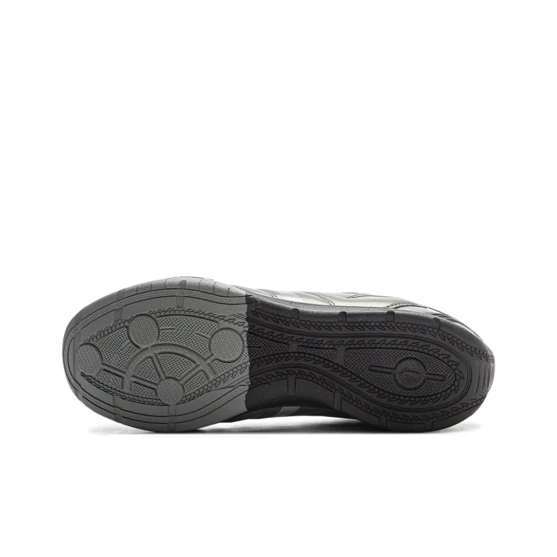 LiNing Film Pulse Slip Resistant, Abrasion Resistant, Lightweight Low Top Casual Shoes Men's Asphalt Gray-6