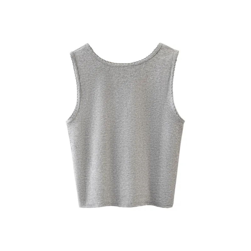 Cypress House Tank Tops Women's Light Gray-1