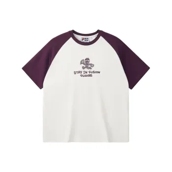 FILA FUSION x MR.DOODLE T Shirt Unisex Cloud White