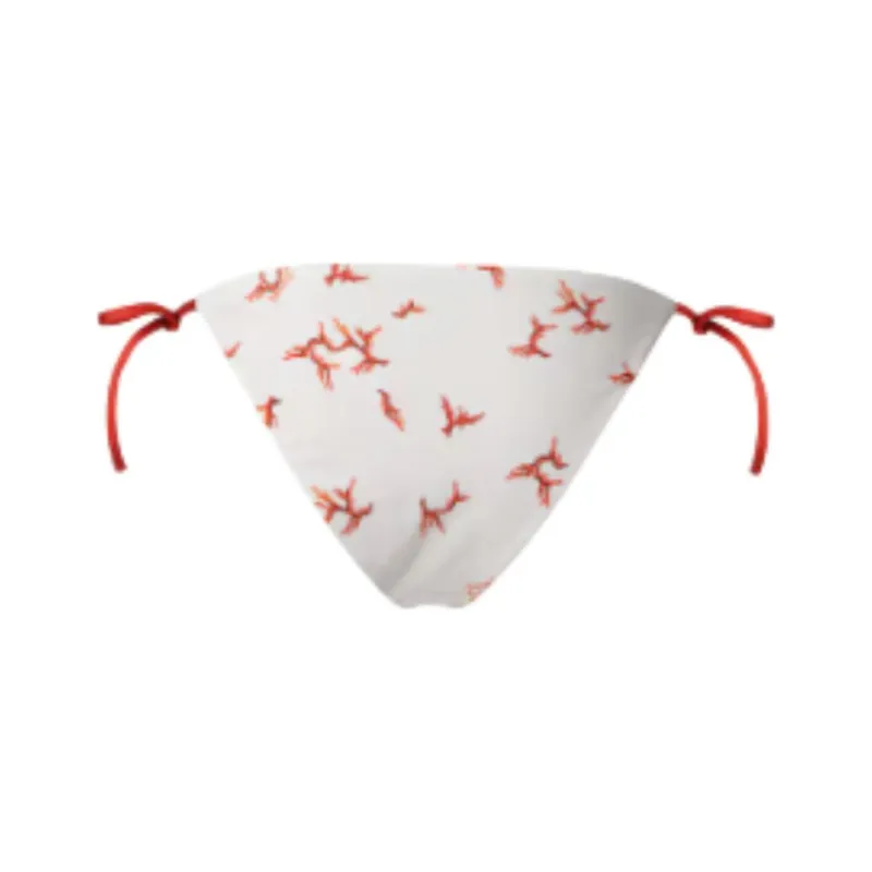 FENDI SS25 Swimming Shorts Women's White Red-1