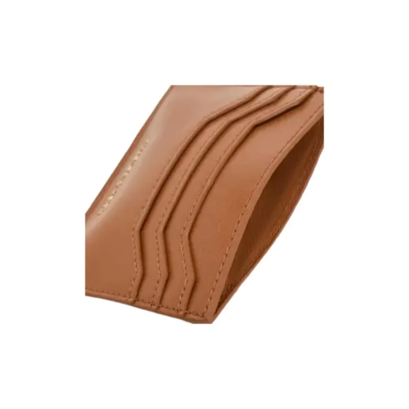 CHARLES&KEITH PU Polyurethane Card Holder Regular Women's Brown-3