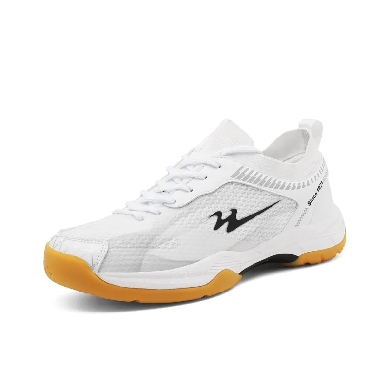 Binary Badminton Shoes Unisex Low Top Black-2