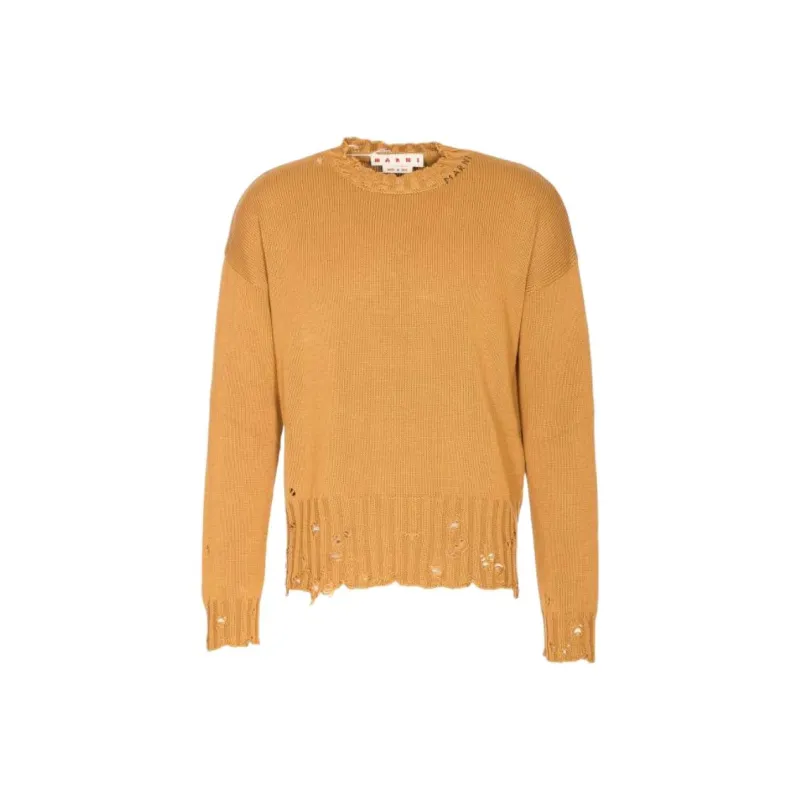 MARNI Sweater Men's Orange Yellow-0