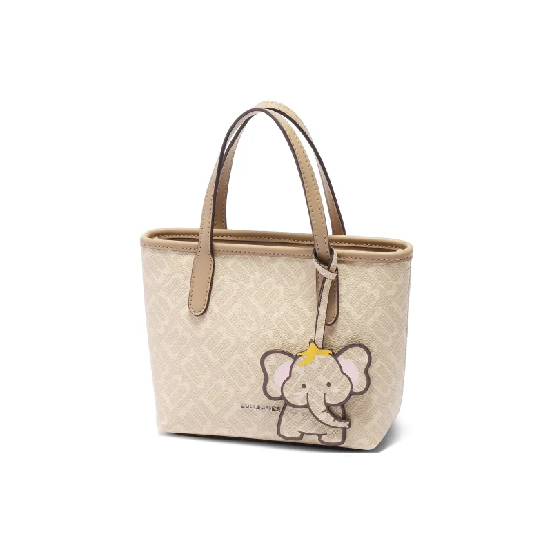BELLE Artificial Leather Handbag Medium Size Women's Multicolor-6
