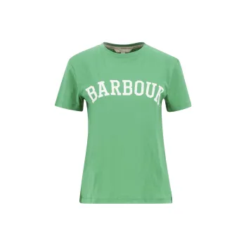 BARBOUR Regular T Shirt Women's Green