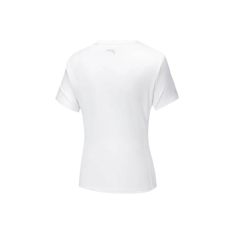 Anta Running Collection T Shirt Women's Pure White-1