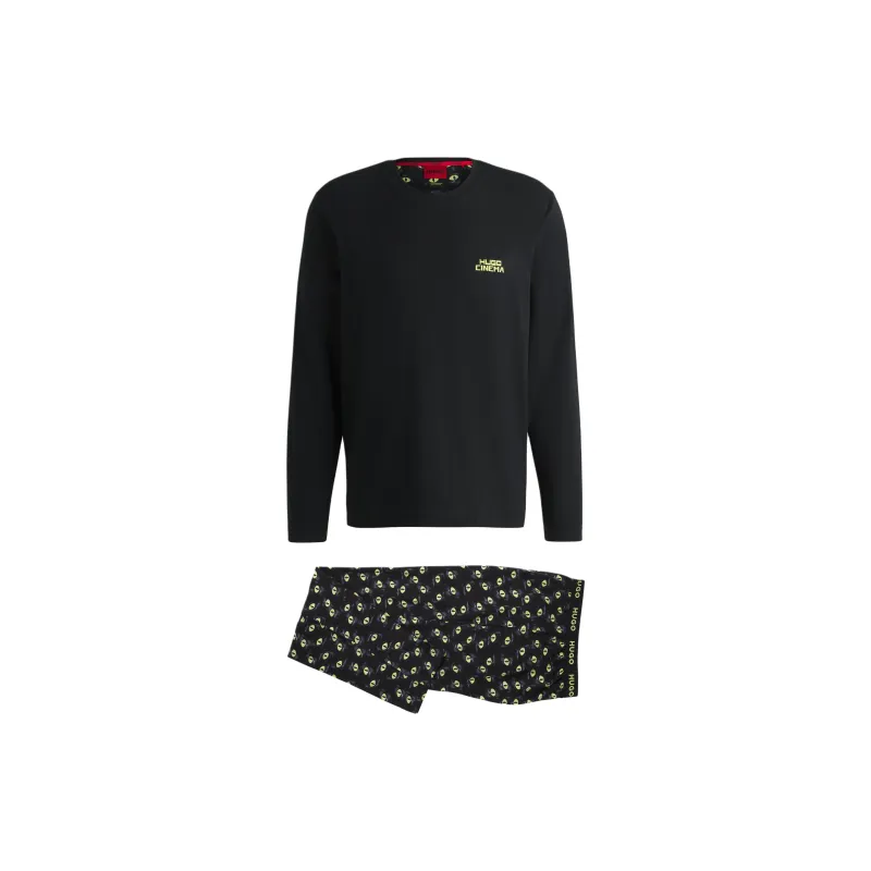 HUGO BOSS Pajama Set Men's Black-1