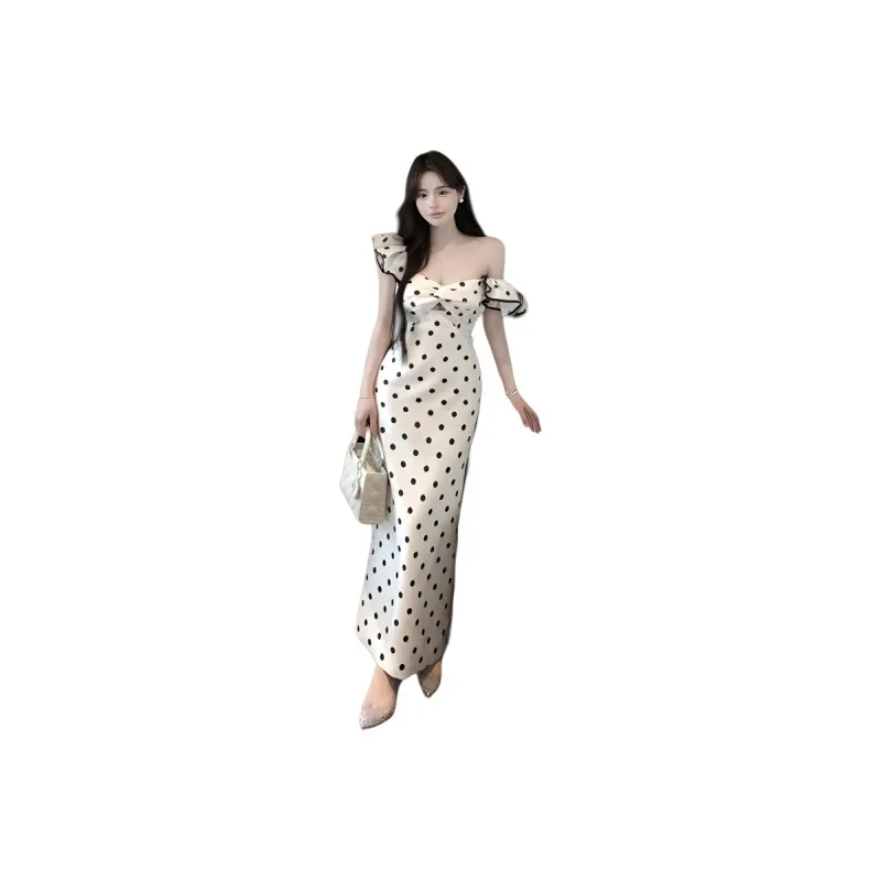 Mu Xiao Xin Short Sleeved Dress Women's-0