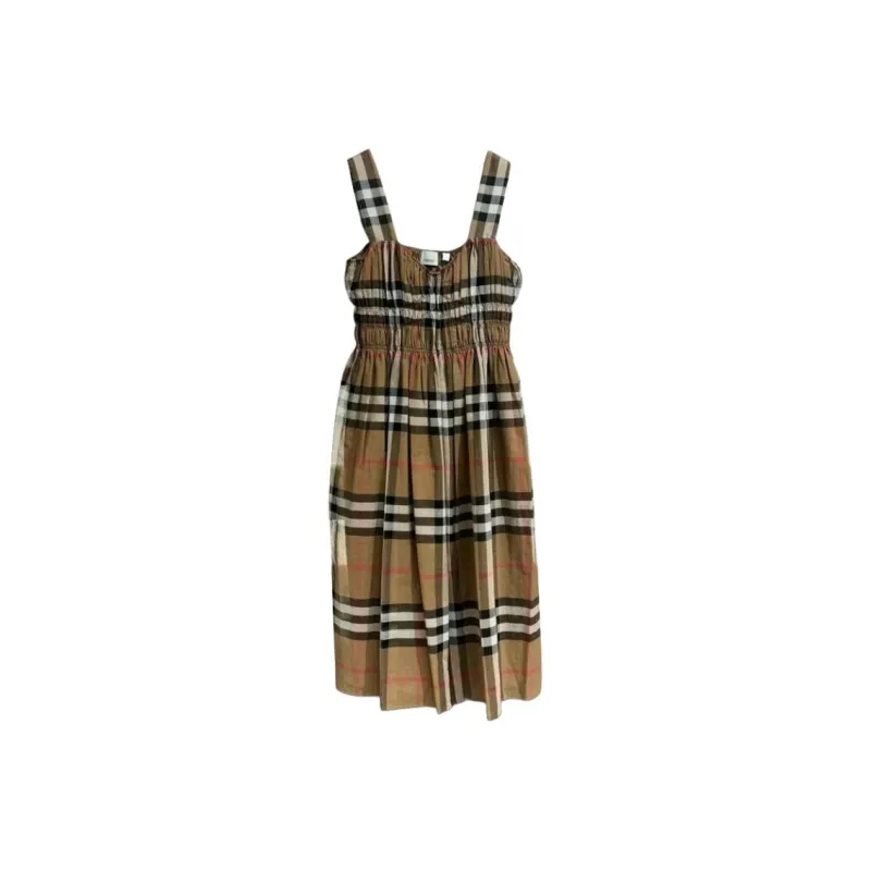 Burberry SS25 Slip Dress Women's Brown-0