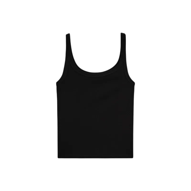 Massimo Dutti Tank Tops Women's Black-0