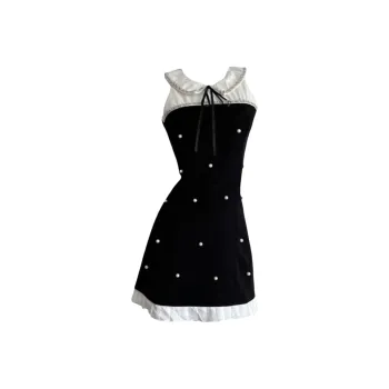 AFGGD Sleeveless Dresses Women's Black