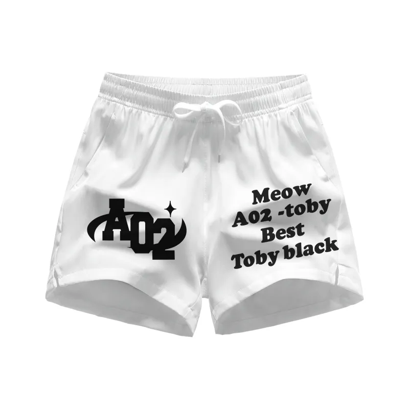 A02 Casual Shorts Unisex-3