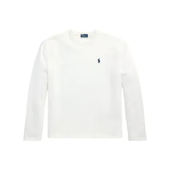 Polo Ralph Lauren Drop Shoulder Sleeve T Shirt Women's Black