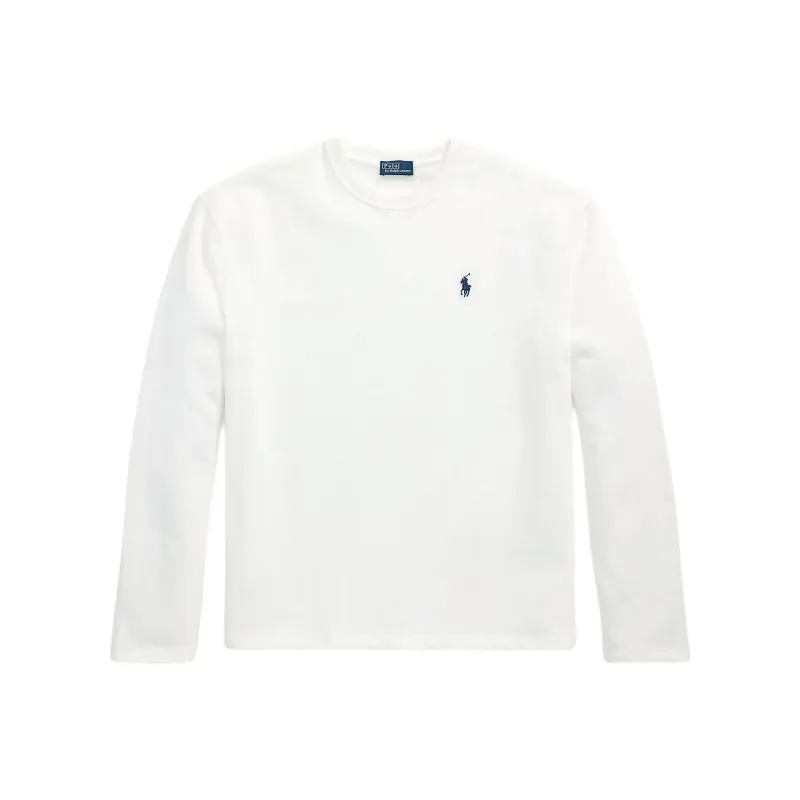 Polo Ralph Lauren Drop Shoulder Sleeve T Shirt Women's Black-0
