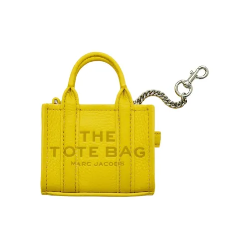 MARC JACOBS Tote Leather Bag Accessory Women's Yellow Daisy