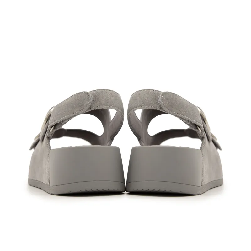 FED One Strap Sandals Women's Gray-5