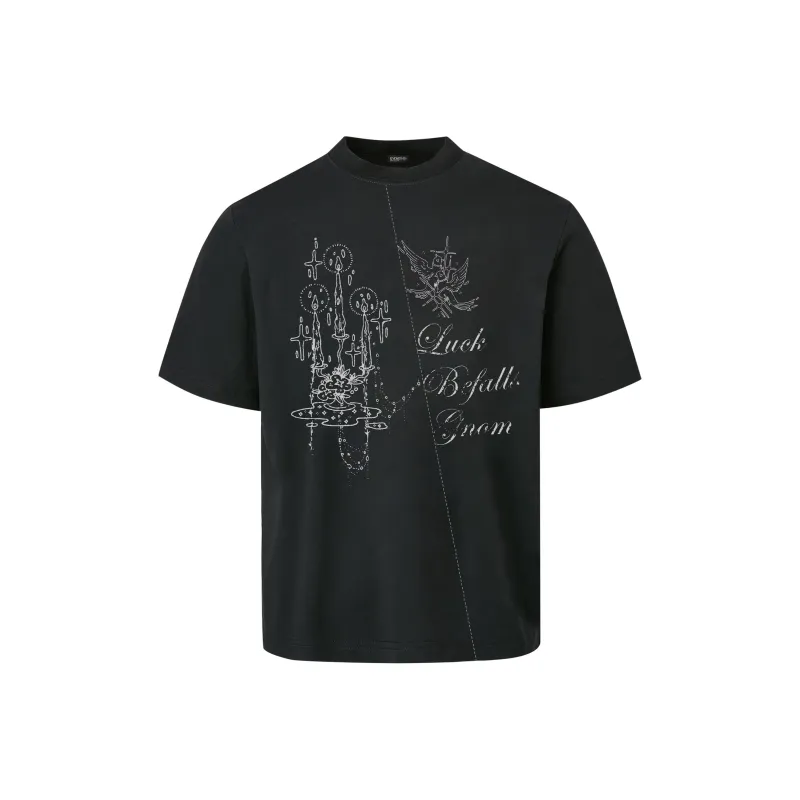GNOMESHGH Short Sleeved T Shirts Unisex-1