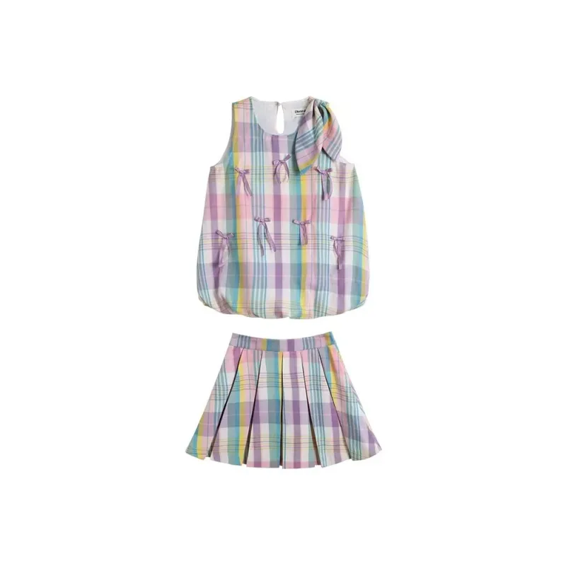 ABCMININ Two Piece Skirt Sets Women's-0