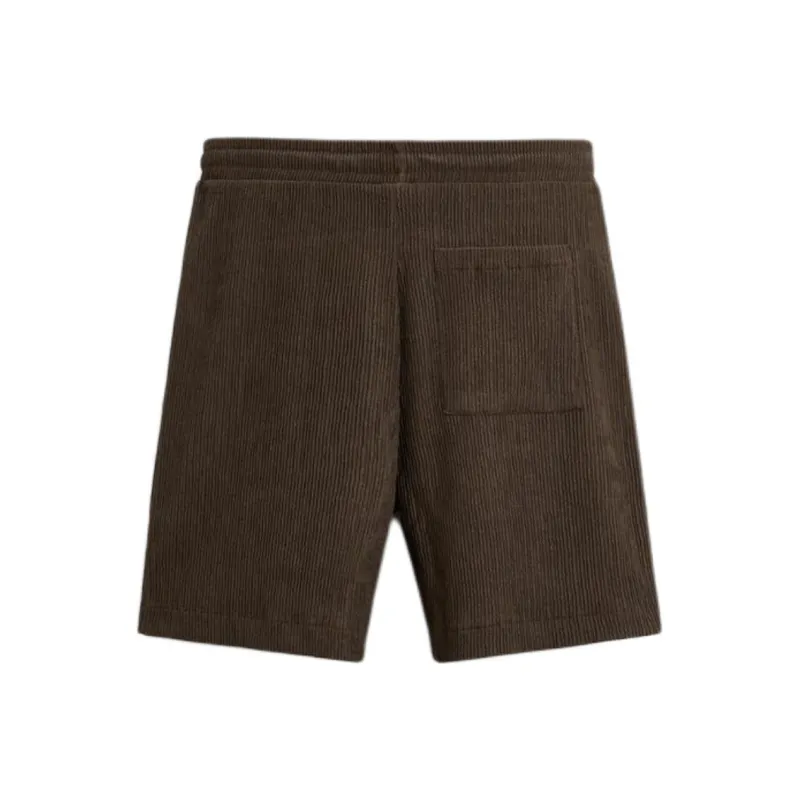 ZARA Casual Shorts Men Dark Brown-1
