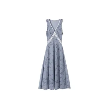 KYKW Sleeveless Dresses Women's Blue Purple