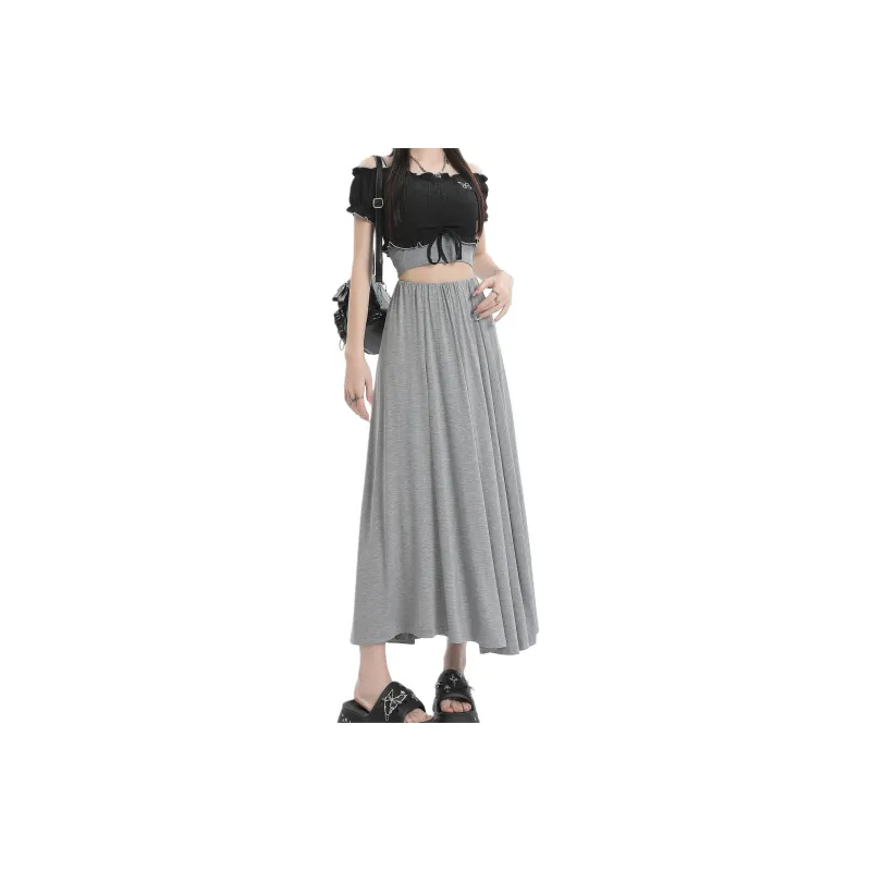 Urban Beauty Casual Long Skirt Women's-1