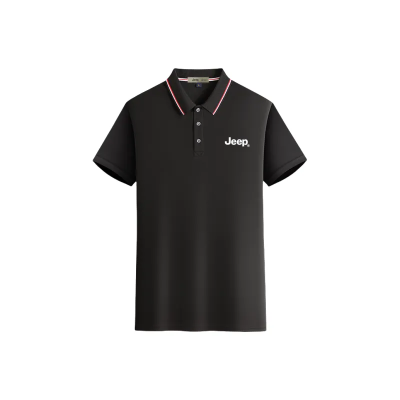 Jeep Outdoor Casual Polo Shirt Men's-0