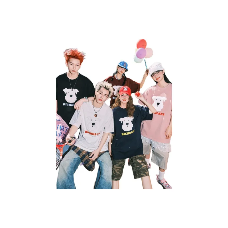 RICHDEER Short Sleeved T Shirts Unisex-7