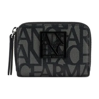 ARMANI EXCHANGEAE Cotton Wallet Women's Black