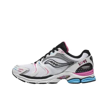 Keith x Saucony Triumph 4 Anti Slip Wear Resistant Low Top Casual Shoes Men's White