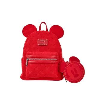 Loungefly Artificial Leather Backpack Women's Red