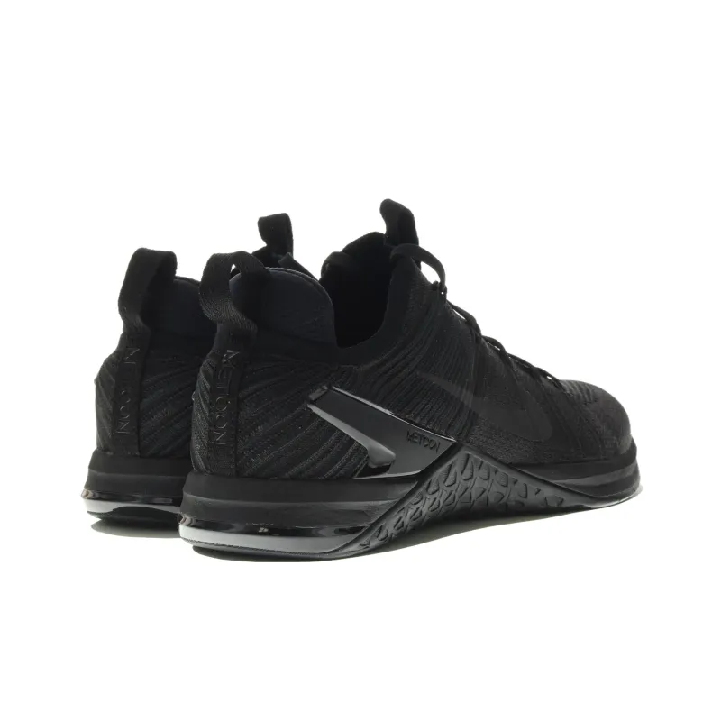Nike Metcon DSX Flyknit 2 Anti Slip Wear Resistant Low Top Training Shoes Men's Black-2