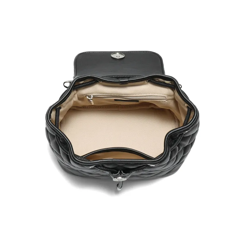 BELLE Artificial Leather Backpack Trumpets Women's Black/Brown-2