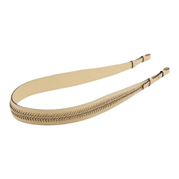 Delvau Calfskin Bag Strap Unisex Sand Dune