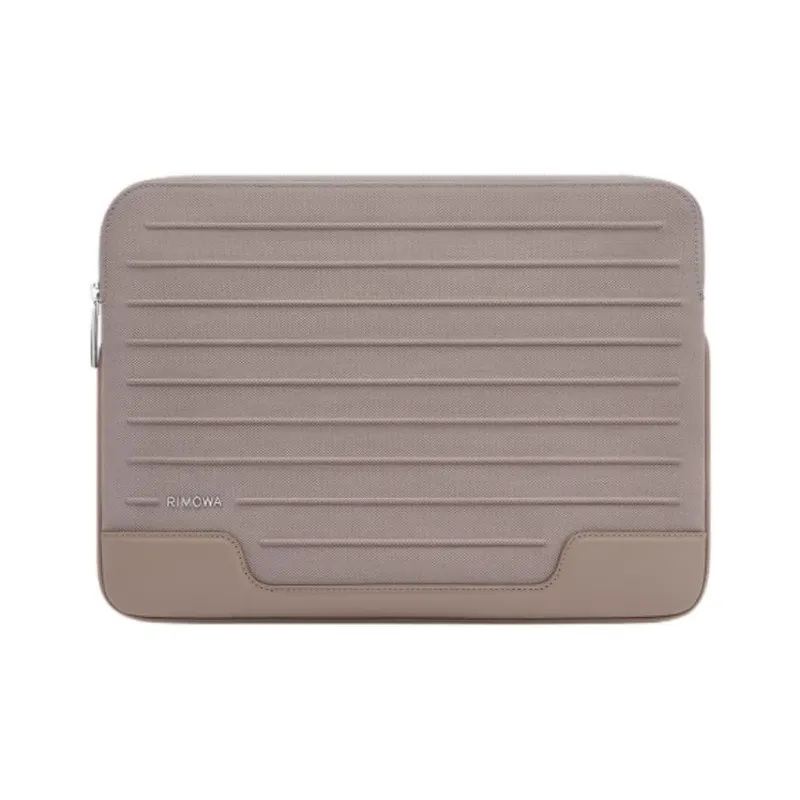 RIMOWA Never Still Nylon With Leather Clutch Medium Size Women's Taupe-0
