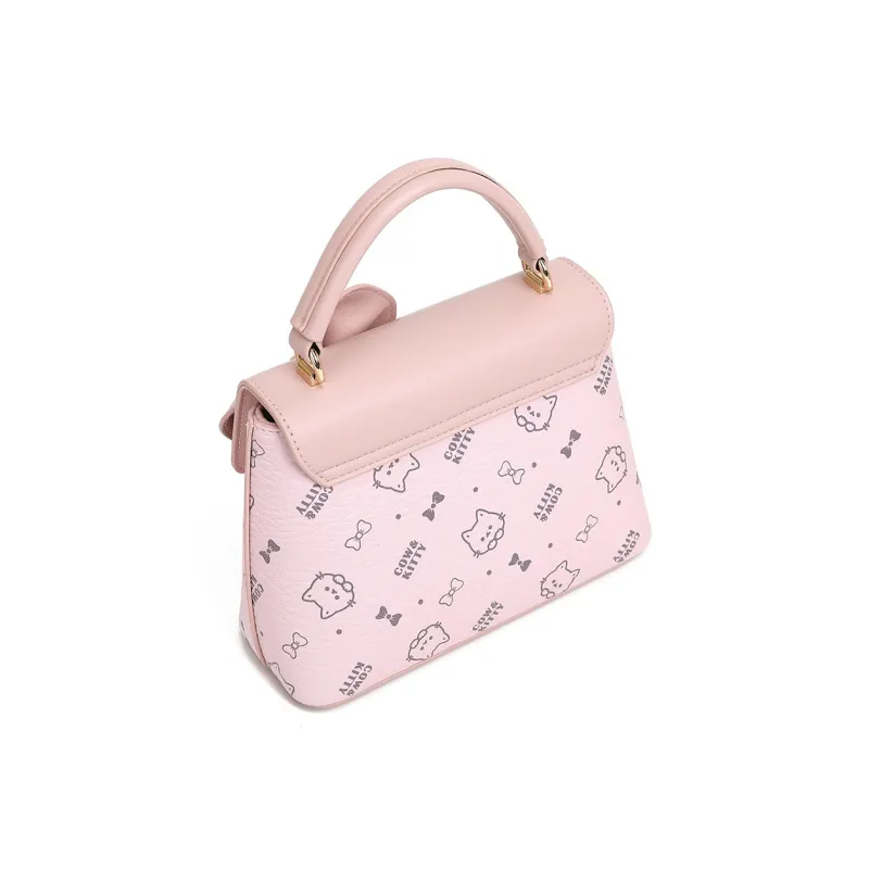 DALO PU Shoulder Bag, Crossbody Bag, Handbag Women's Cherry Blossom Pink-8