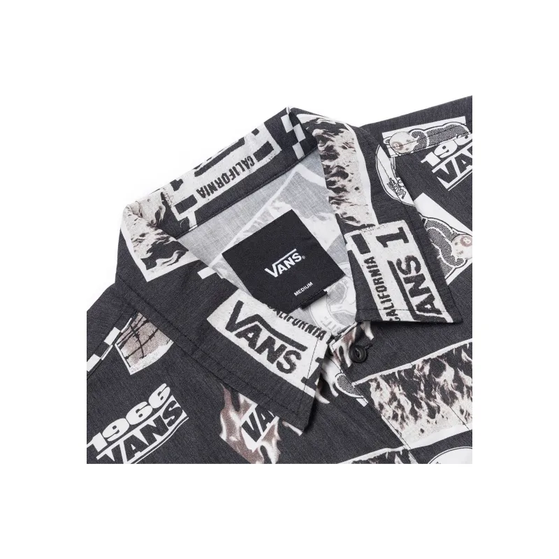 Vans Shirts Men Black-2