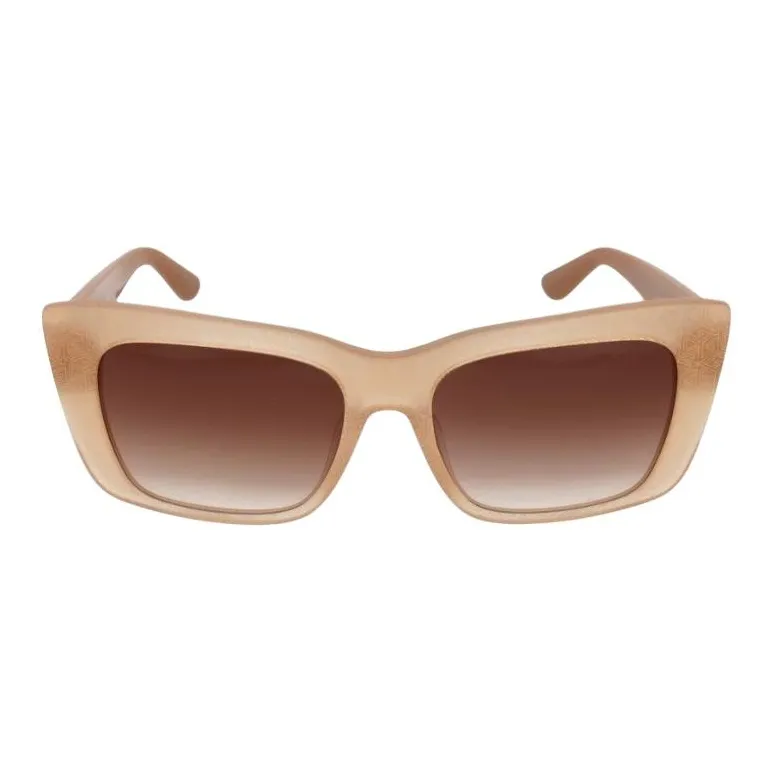 GUESS Cat Eye Sunglasses Women's Brown-1