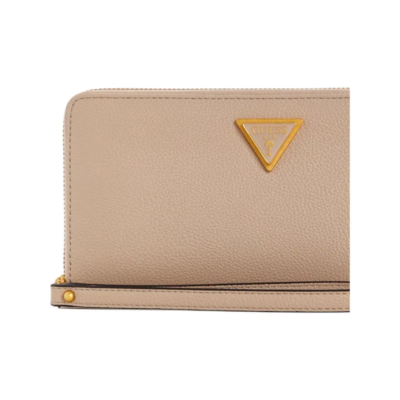 GUESS Artificial Leather Wallet Women's Beige-4