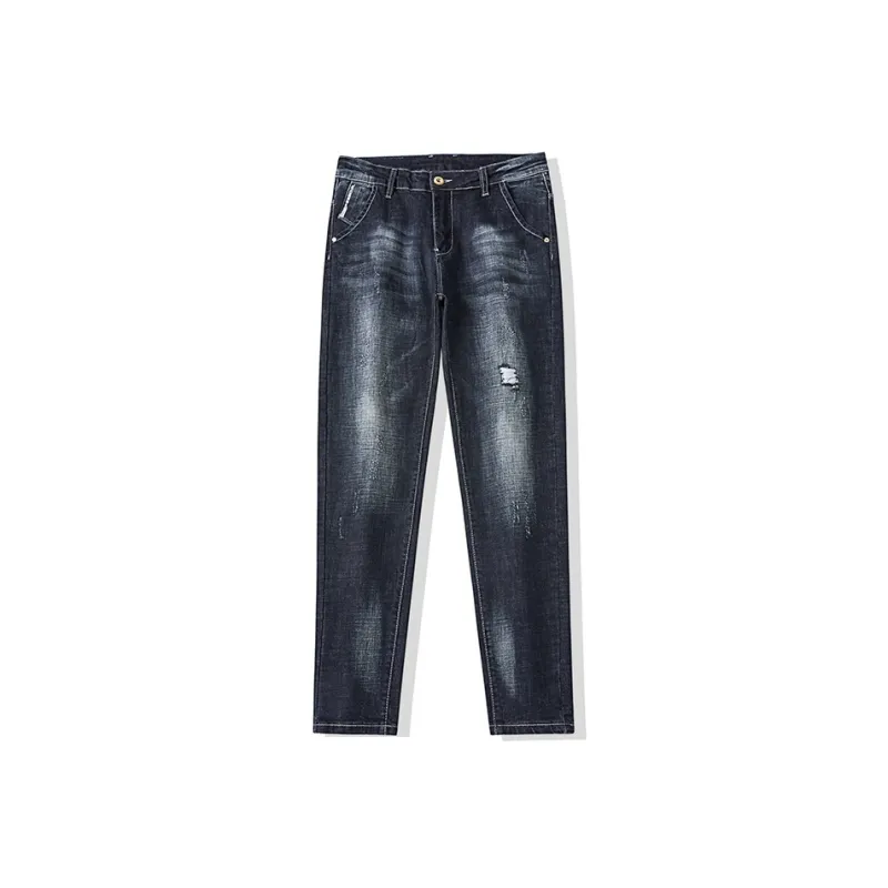 Tonlion Jeans Unisex Blue Black-0