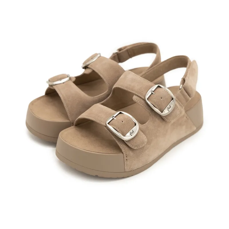 FED One Strap Sandals Women's Camel-1