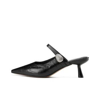 GOLDLION Rubber Sole Abrasion Resistant Closed Toe Slippers Women's
