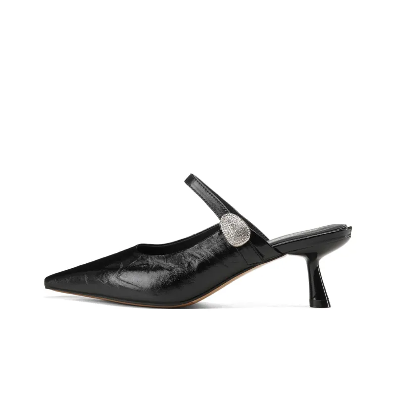 GOLDLION Rubber Sole Abrasion Resistant Closed Toe Slippers Women's-0