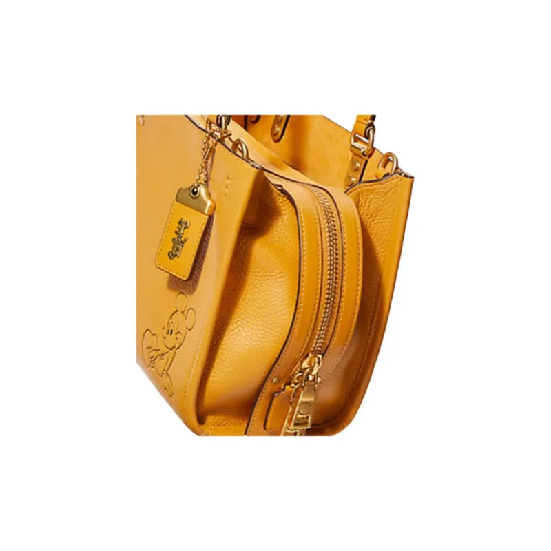 COACH Rogue Shoulder Bag, Crossbody Bag, Handbag Women's Brass-3